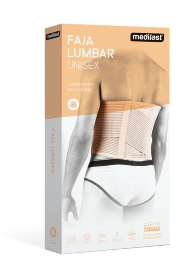 Medilast Faja Lumbar Talla 3, 1 Ud