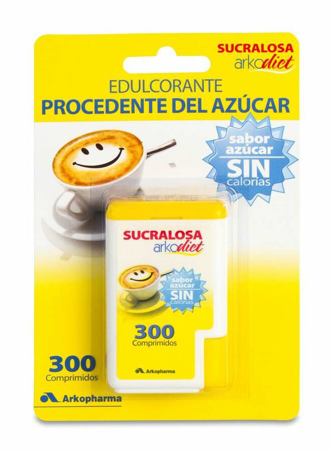 Arkopharma Arkodiet Sucralosa, 300 Comprimidos