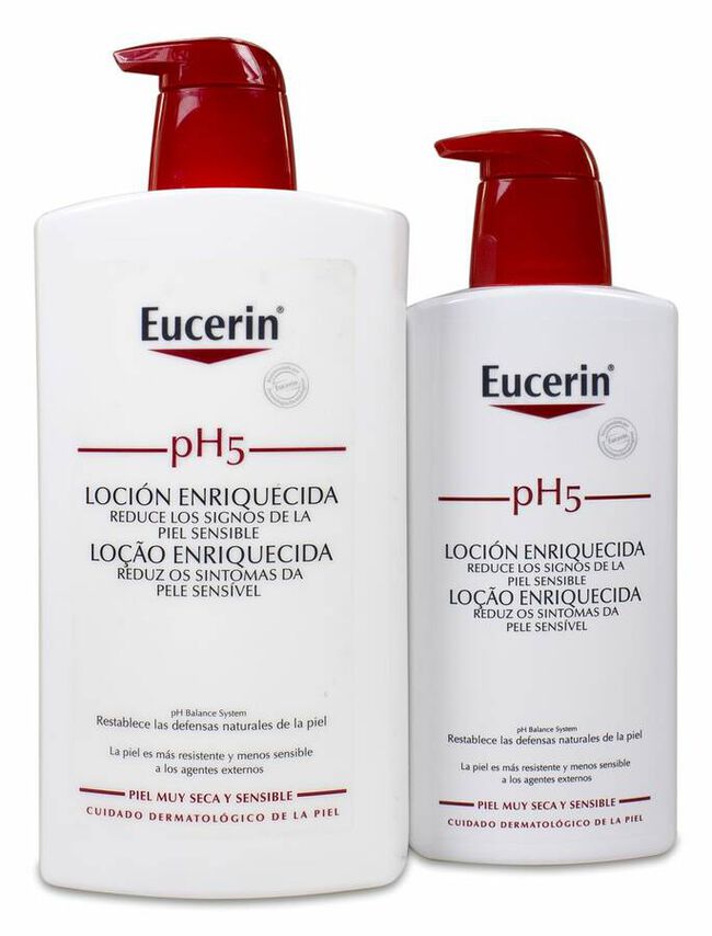Pack Eucerin pH5 Loción Enriquecida, 2 Uds