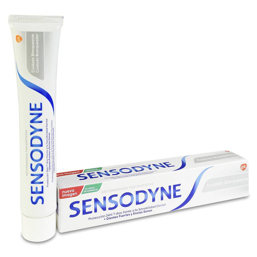 SENSODYNE Dentr 75 Blanqueante – Zahnpasta Für Empfindliche Zähne & Aufhell-Effekt – Täglicher Schutz