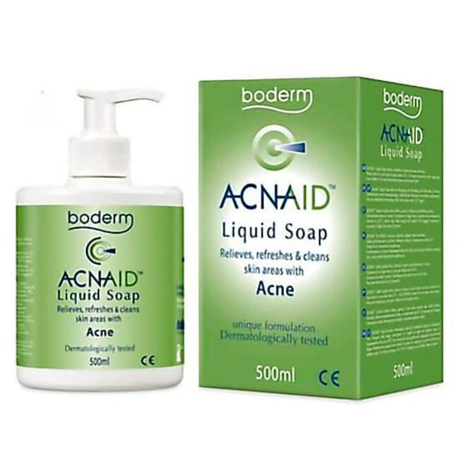 Boderm Acnaid Jabón Líquido, 500 ml