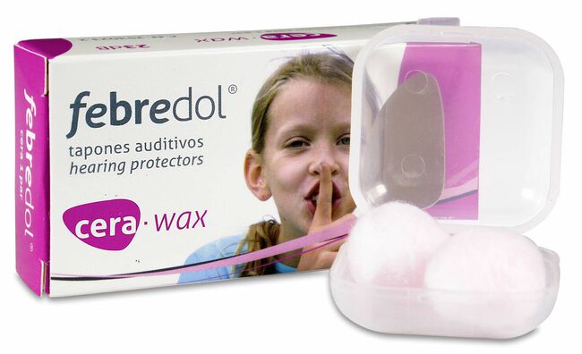imagen de Febredol Tapones O&iacute;do Cera, 2 uds