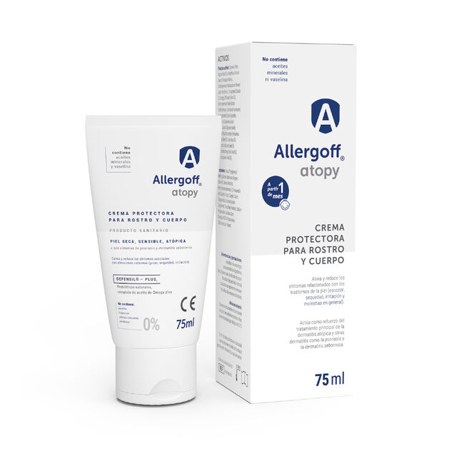 imagen de Allergoff Crema Protectora Rostro y Cuello, 75 ml