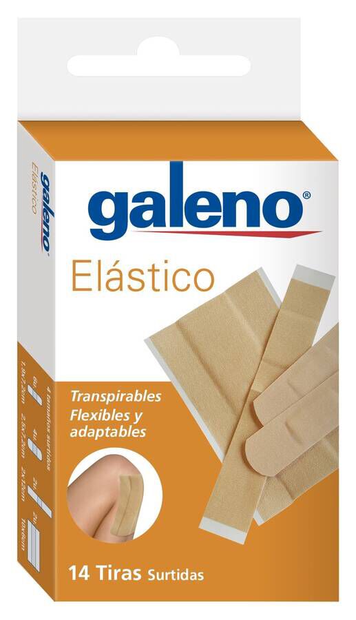 Galeno Tiras Elásticas Surtido, 14 Uds