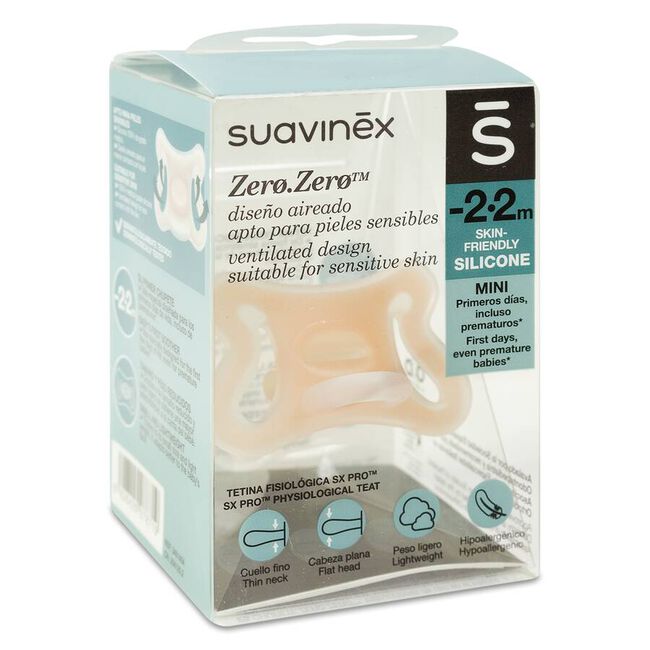 Comprar Suavinex Sx Pro Zero Zero Chupete Silicona 2 meses, 1 ud