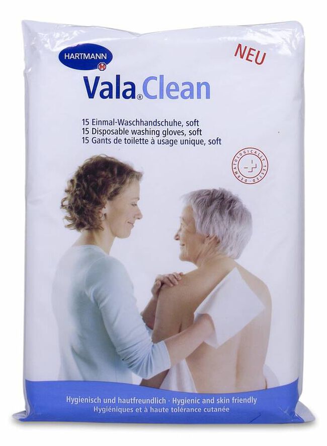 Valaclean Soft Manoplas, 15 Uds
