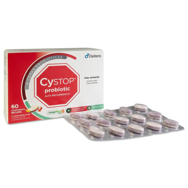 Deiters Cystop Probiotic, 60 Comprimidos