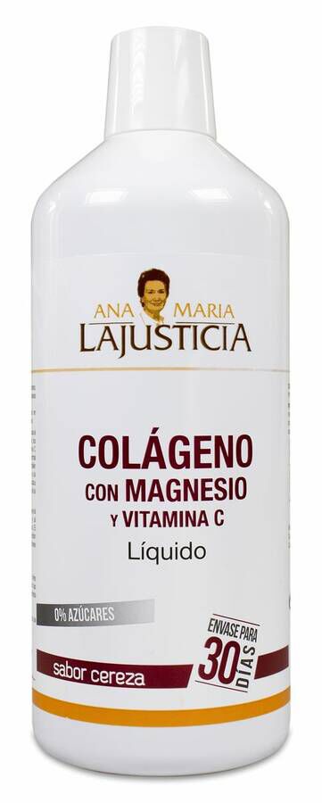 Ana María Lajusticia Colágeno con Magnesio y Vitamina C, 1 L