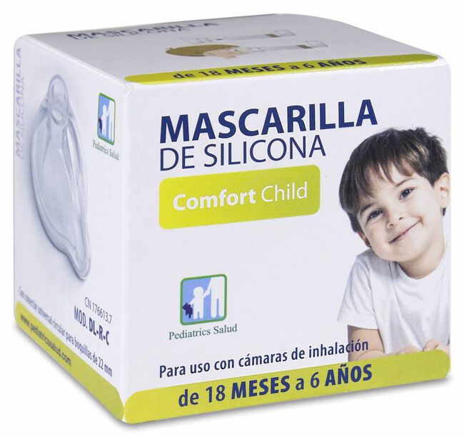 Pediatrics Mascarilla 18 Meses - 6 Años, 1 Ud