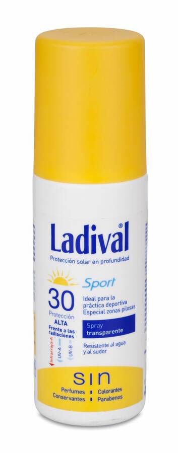Ladival Spray Transparente Fotoprotector SPF 30, 150 ml
