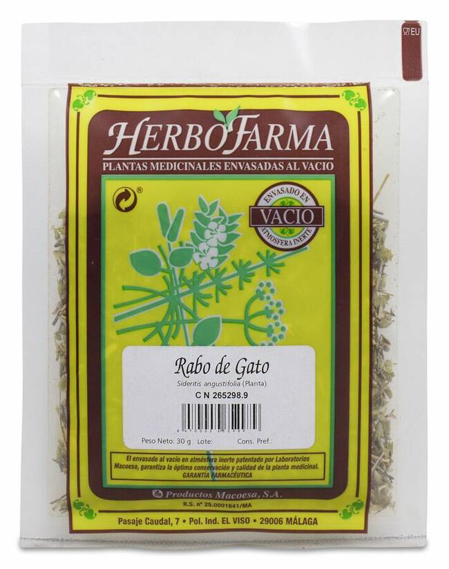 Herbofarma Rabo de Gato, 30 g