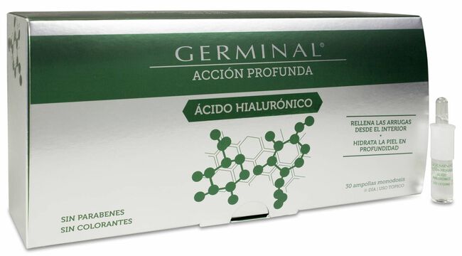 Germinal Acción Profunda Ácido Hialurónico, 30 Ampollas