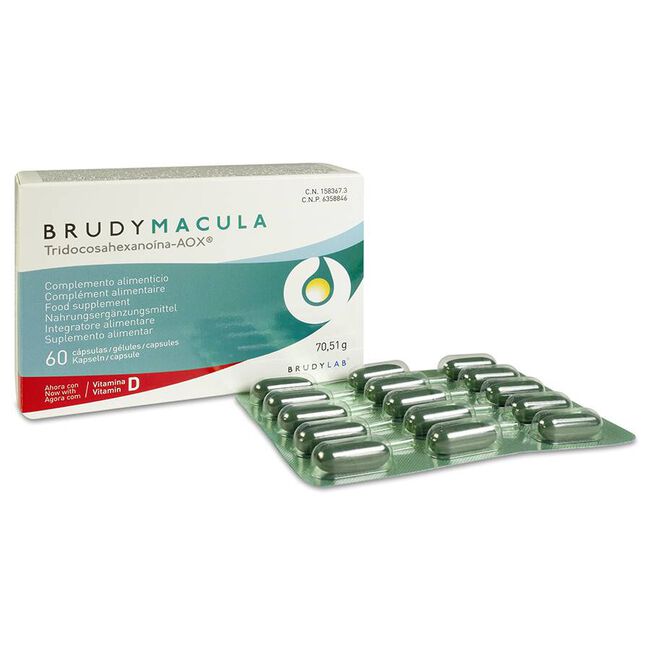 Brudy Mácula, 60 Cápsulas