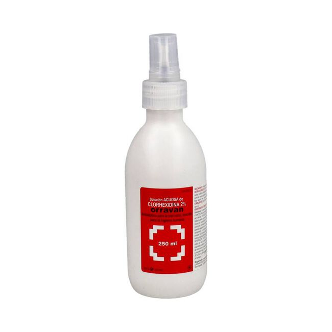 Clorhexidina Solución Acuosa 2 %, 250 ml