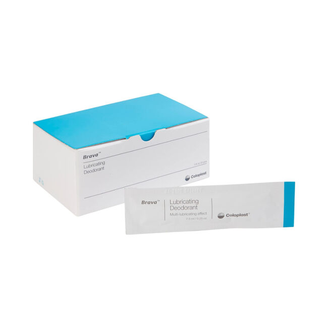 Coloplast Brava Lubricante Desodorante, 20 sobres 7,5ml