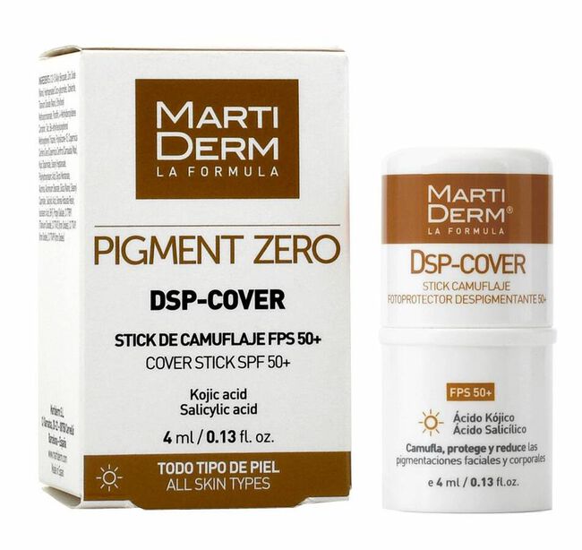 MartiDerm DSP-Cover FPS 50+ Stick Camuflaje Protector, 4 ml