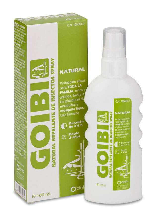 Goibi Antimosquitos Nature Spray Repelente, 100 ml