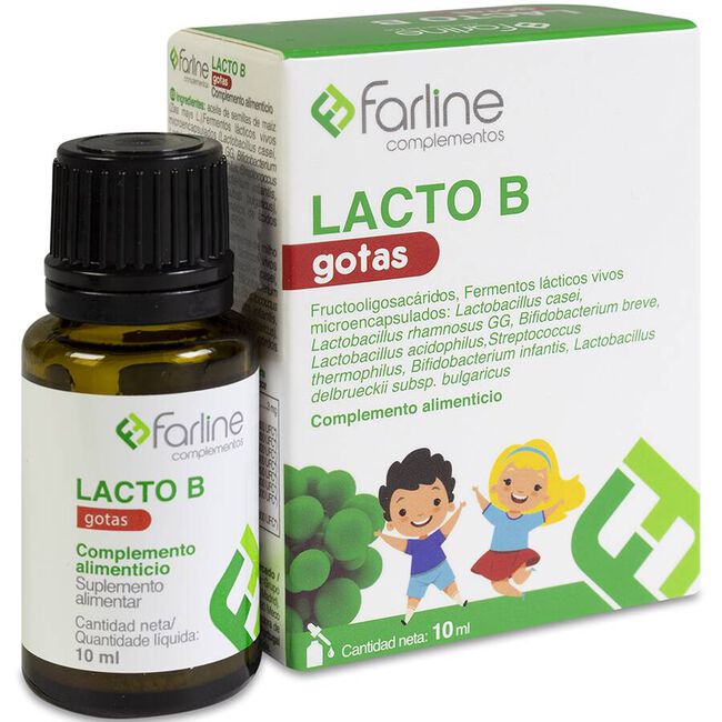 Farline Complementos Lacto B Gotas, 10 ml