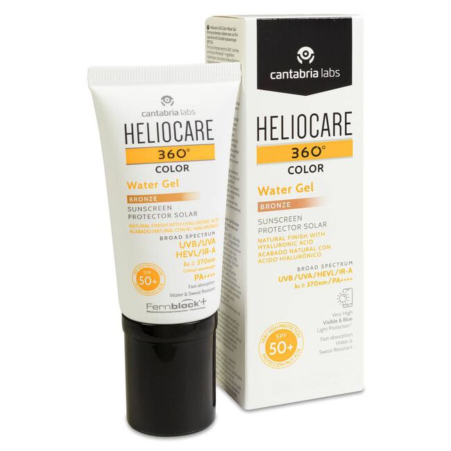 Heliocare 360º Water Gel SPF50+ Bronce, 50 ml