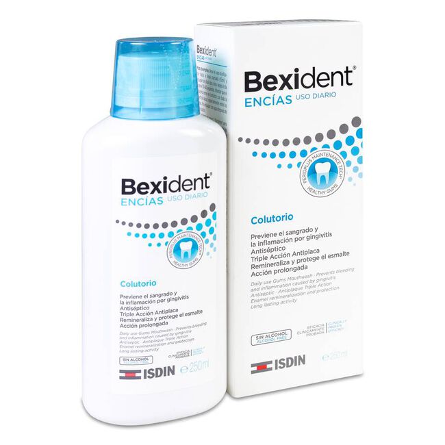 Isdin Bexident Encías Uso Diario Colutorio, 250 ml