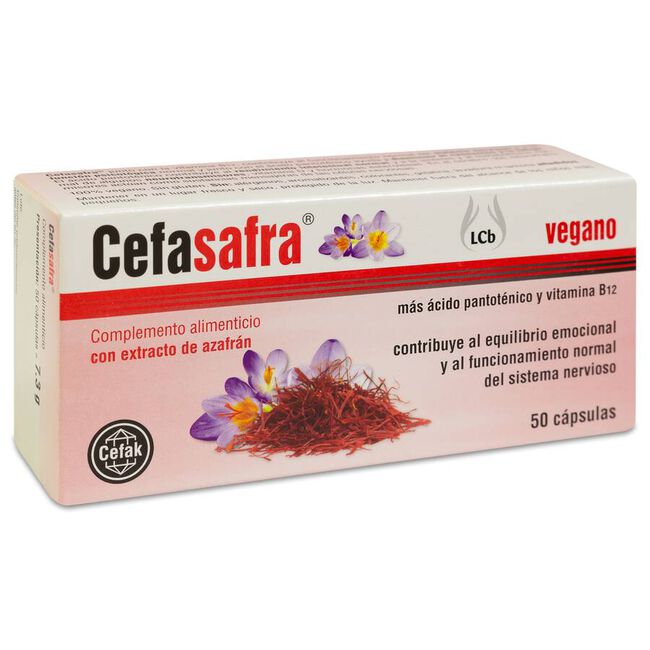 Cefasafra, 50 cápsulas