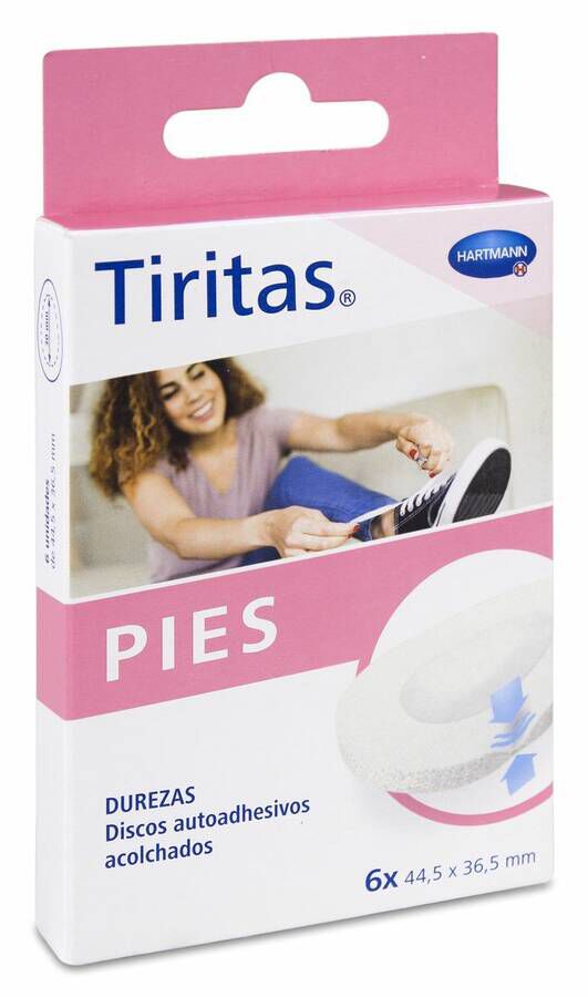 Tiritas Pies Durezas, 6 Uds