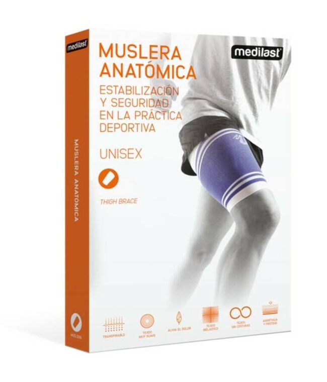 Medilast Muslera Anatómica Talla XL, 1 Ud