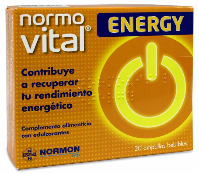Normovital Energy, 20 Uds