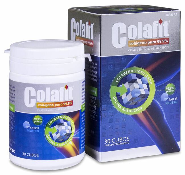 Colafit Col&aacute;geno Puro 99,9%, 30 Cubos