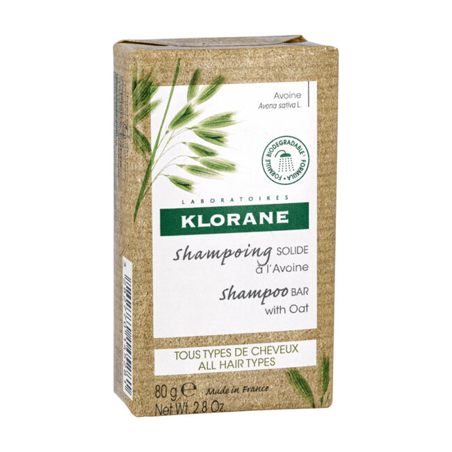 Klorane Champú Sólido a la Avena, 80 gr