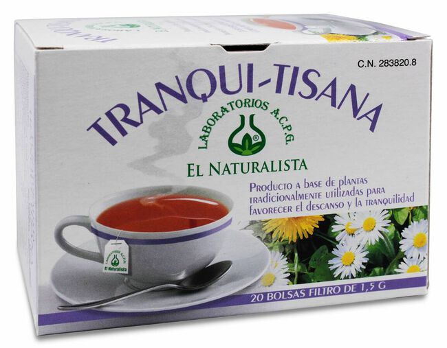 El Naturalista Tranqui-Tisana, 20 Sobres