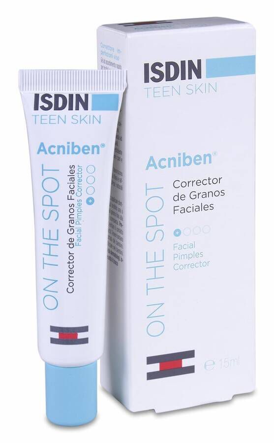 Isdin TeenSkin Acniben One Spot Crema Facial, 15 ml