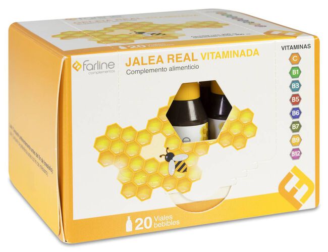 Farline Jalea Real Vitaminada, 20 Viales