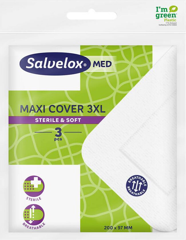Salvelox Maxi Cover 3XL, 3 unidades