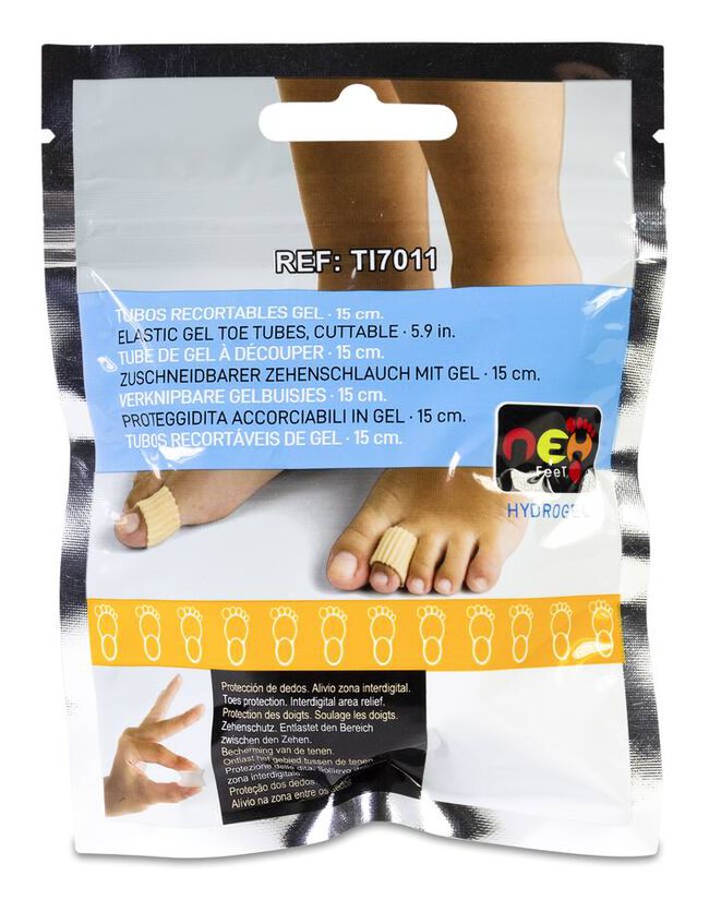  Neh Feet Tubo Recortable Gel, 15cm