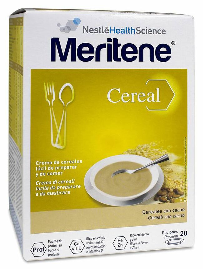 Meritene Cereales con Cacao, 600 g