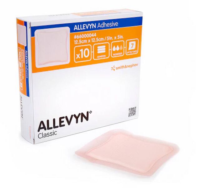 Allevyn Adhesivo 12.5 x 12.5 cm, 10 Unidades