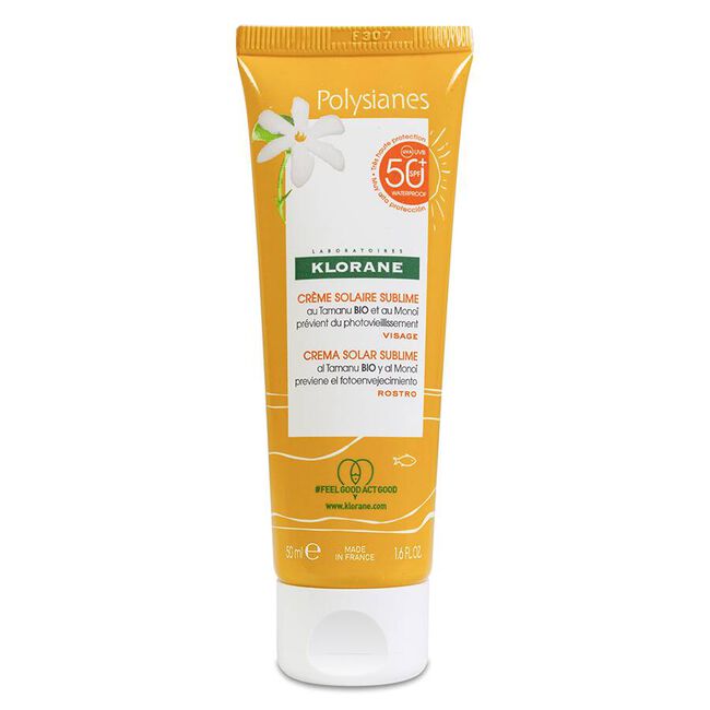 Klorane Crema Solar Sublime 50+, 50 ml