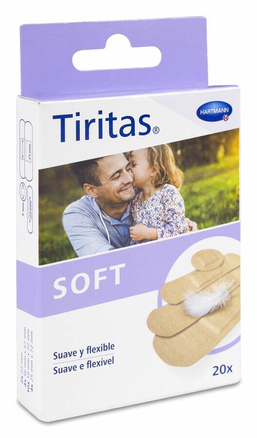 Tiritas Soft Surtido, 20 Uds