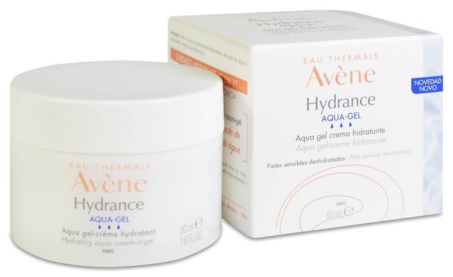 Avène Hydrance Aqua Gel Crema Hidratante, 50 ml