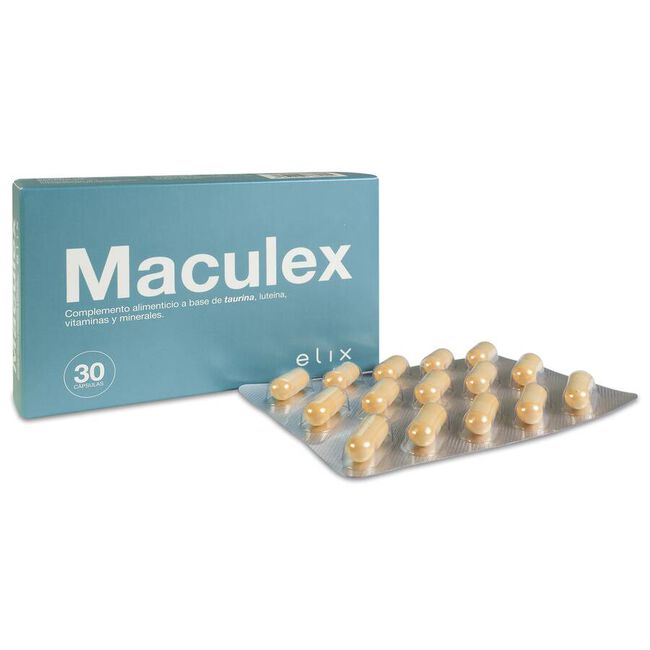 Elix Pharma Maculex, 30 Cápsulas