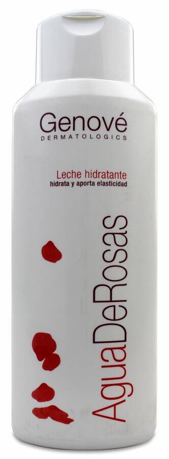 Genové Agua de Rosas Leche Hidratante, 500 ml