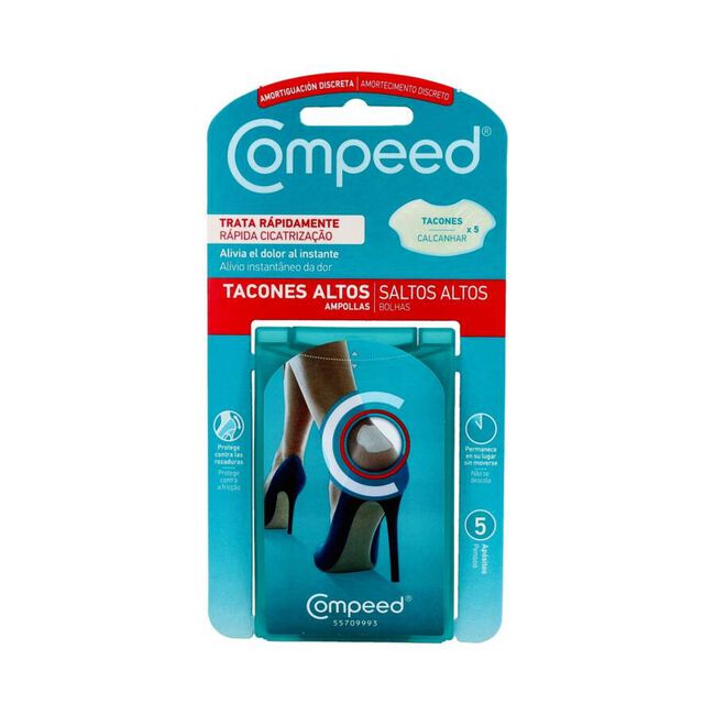 Compeed Tacones Altos, 5 Unidades