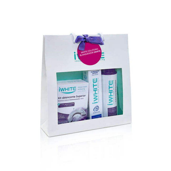 Pack iWhite Kit Supremo 10 moldes + Pasta Dental 75 ml + Colutorio 500 ml