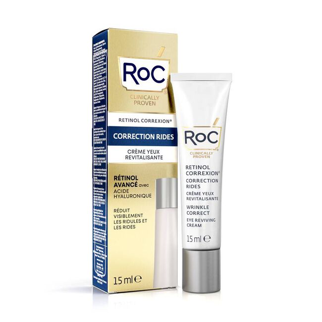 Roc Wrinkle Correct Crema Ojos, 15 ml