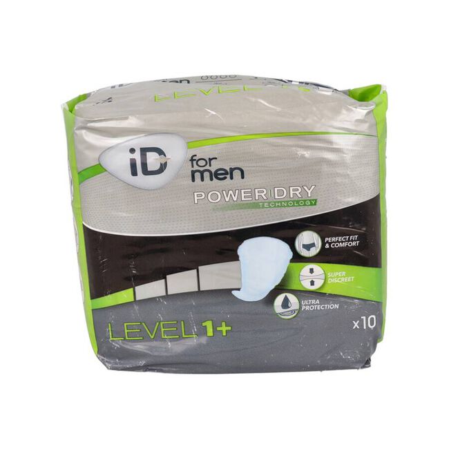 iD Expert Men Level 1 Plus Protector Incontinencia, 10 Unidades