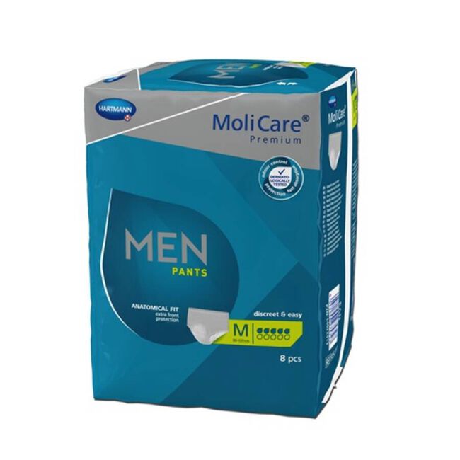 MoliCare Premium Men Pants 5 Gotas Talla M, 8 Uds