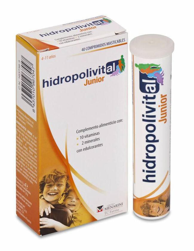 Hidropolivital Junior, 40 Uds