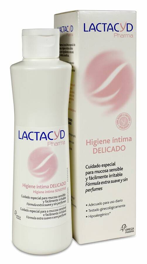 Lactacyd Higiene Íntima Delicado, 250 ml