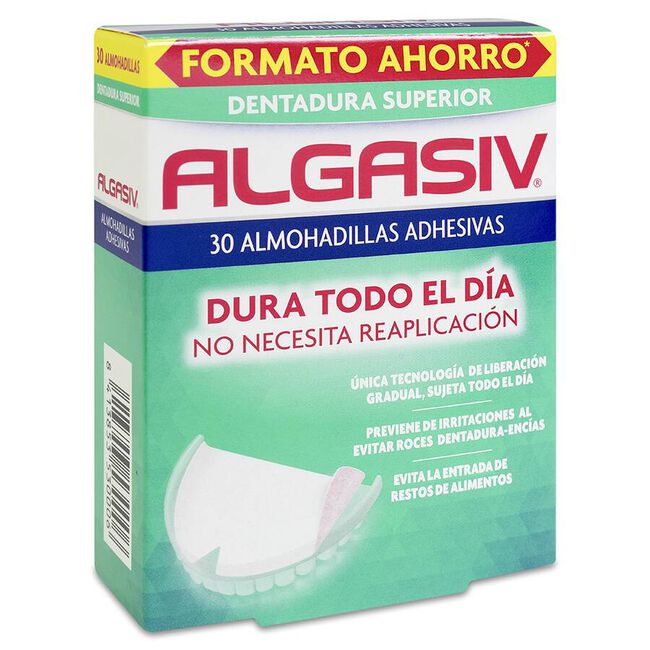 Algasiv Almohadillas Adhesivas Superiores, 30 Uds